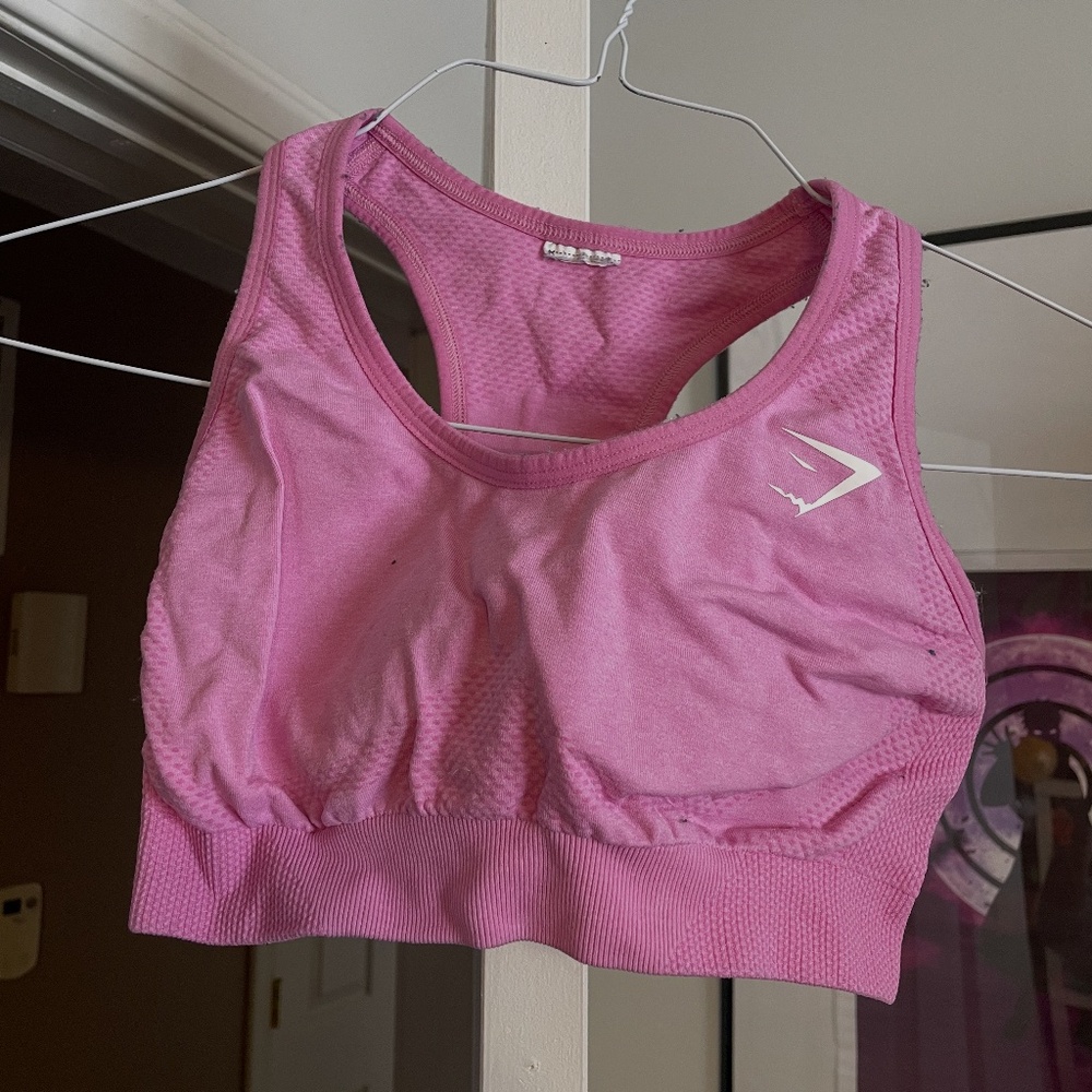 Gymshark Pink Vital Seamless Sports Bra